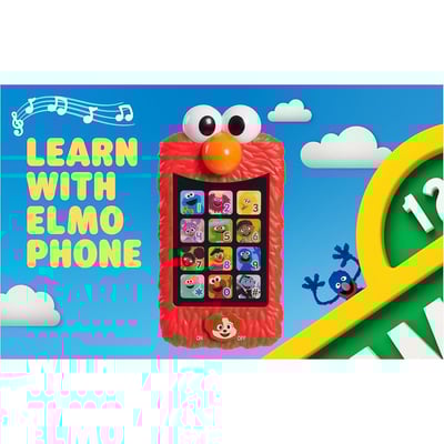 芝麻街Elmo兒童學習手機｜Sesame Street Phone6