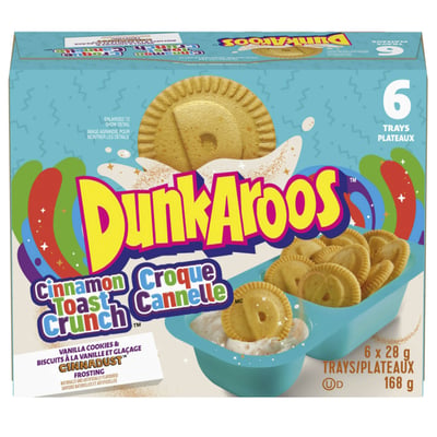 加拿大代購｜DunkAroos 沾醬餅乾 6盒入 168g 3款｜Maple Treats3
