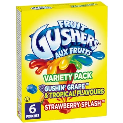 加拿大代購｜Betty Crocker Gushers 爆漿水果軟糖 3款｜Maple Treats1