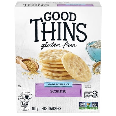 加拿大代購｜Good Thins 無麩質米餅脆片 100g 5款｜Maple Treats3