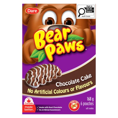 加拿大代購｜Dare Bear Paws 小熊掌軟餅乾 秋季新口味 楓糖 肉桂捲 香蕉麵包 11款｜Maple Treats8