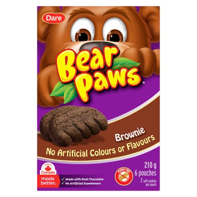 加拿大代購｜Dare Bear Paws 小熊掌軟餅乾 秋季新口味 楓糖 肉桂捲 香蕉麵包 11款｜Maple Treats6