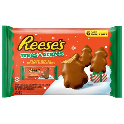 加拿大代購｜Hershey's 賀喜 聖誕節降臨曆＆造型巧克力 Kisses／Reese's 10款｜Maple Treats10