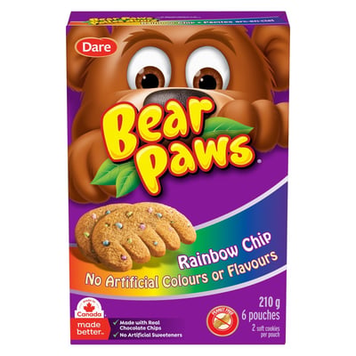 加拿大代購｜Dare Bear Paws 小熊掌軟餅乾 秋季新口味 楓糖 肉桂捲 香蕉麵包 11款｜Maple Treats7
