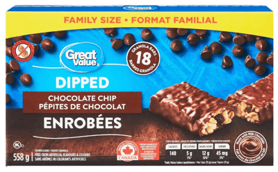 Great Value 能量棒系列｜Granola Bars2