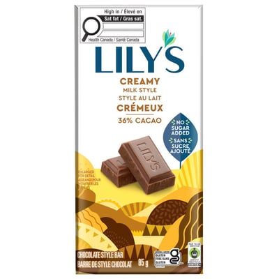 加拿大代購｜Lily's 無添加糖巧克力片 2款 海鹽黑巧克力 / 牛奶巧克力｜Maple Treats3