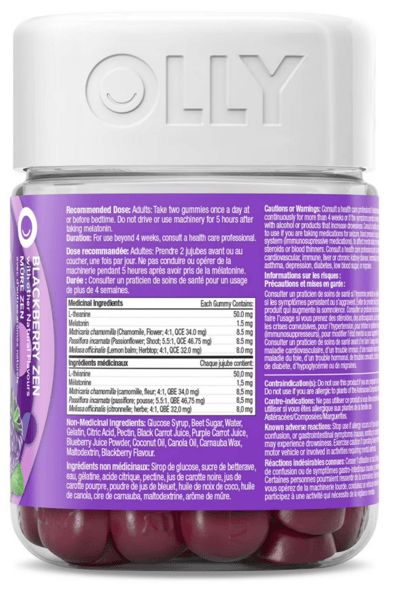 Olly 褪黑睡眠50入｜Melatonion5