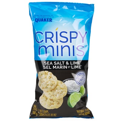 桂格米餅洋芋片100g｜Quaker Crispy mini Chips6