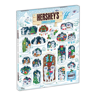 加拿大代購｜Hershey's 賀喜 聖誕節降臨曆＆造型巧克力 Kisses／Reese's 10款｜Maple Treats3