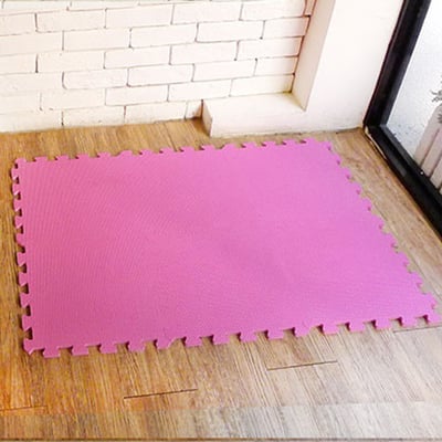 【新生活家】抗菌地墊(淘氣紅32x32x1cm30入)3