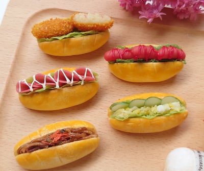 日本關口真優 午餐麵包 樹脂黏土認證課程3