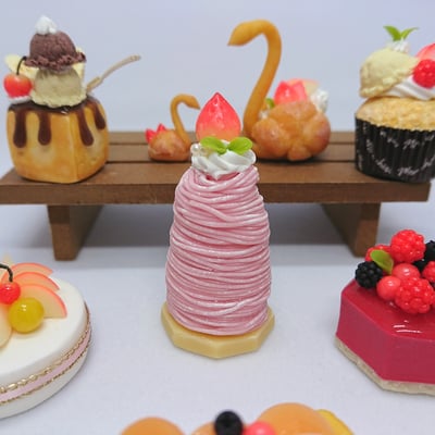 日本關口真優 16件法式甜點黏土 認證課程3