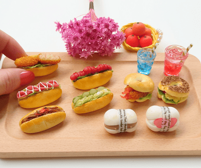 日本關口真優 午餐麵包 樹脂黏土認證課程2