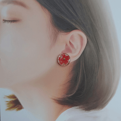 UV花樣耳環 三件組2