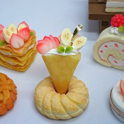 日本關口真優 16件法式甜點黏土 認證課程12