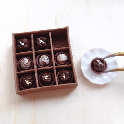 0.6*0.6cm仿真巧克力禮盒3