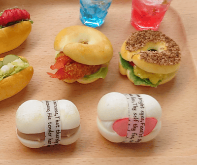 日本關口真優 午餐麵包 樹脂黏土認證課程4