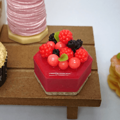 日本關口真優 16件法式甜點黏土 認證課程4