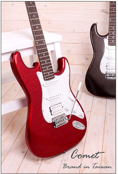 Comet St3電吉他+10瓦音箱+吉他教材+調音器+全配備套裝組5