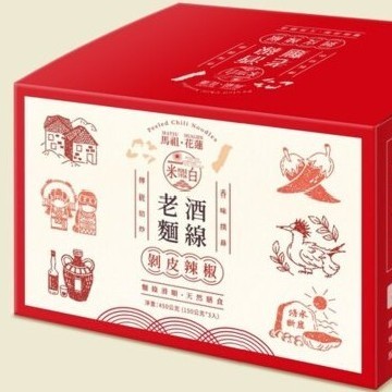 馬祖納禮嚴選好食｜馬祖老酒麵線-剝皮辣椒 ( 4盒 / 8盒 )1