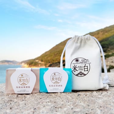 米白1956 ‧ 馬祖酒粕皂｜型男組合酒粕香氛皂1