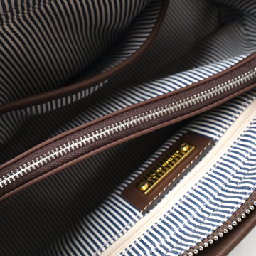 Clarette 真皮皮帶扣提包8