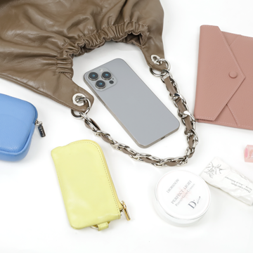 尼斯抓皺真皮提/肩包3