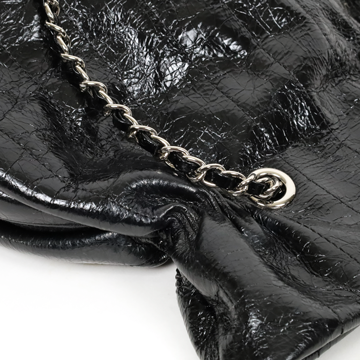 夜漫真皮抓皺收腰鍊包6