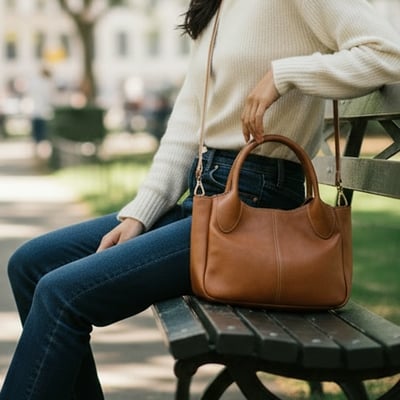 Nomad 真皮植鞣提/肩包7