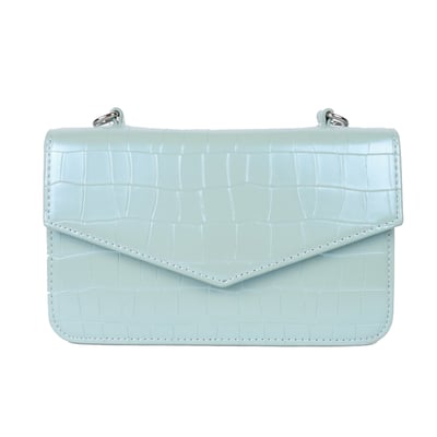 虹光系真皮鱷紋隨行包-多色9