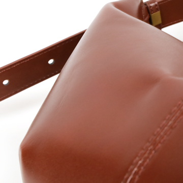 暮光真皮抓褶餃包4