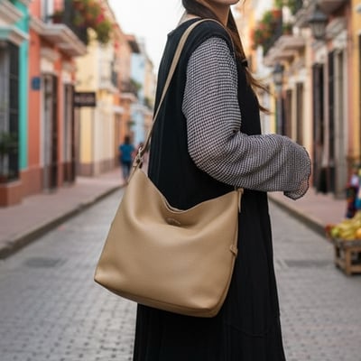 Arcé柔弧真皮側帶包3