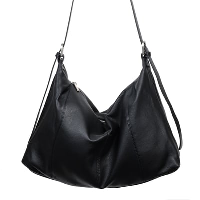 Étoffe｜伊朵芙真皮柔雲肩包-杏色6