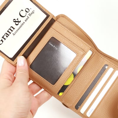 隨行星藏真皮短夾(多色)7