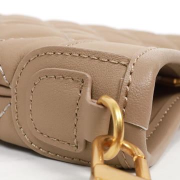 華夫餅真皮小扁包(雙色)7