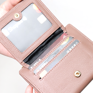 【知熙合作款】鈔感應三摺真皮短夾(6色)4