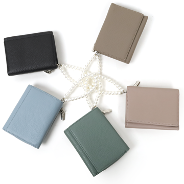 赫本序曲真皮短夾3