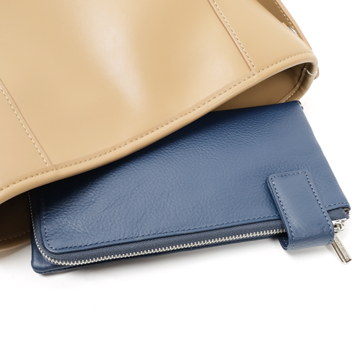 Dual Line 真皮雙帶斜背包5