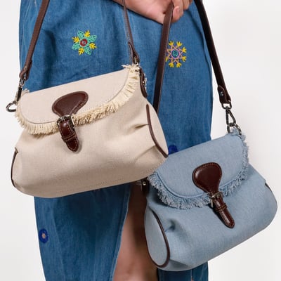 單寧流蘇翻蓋腋包3