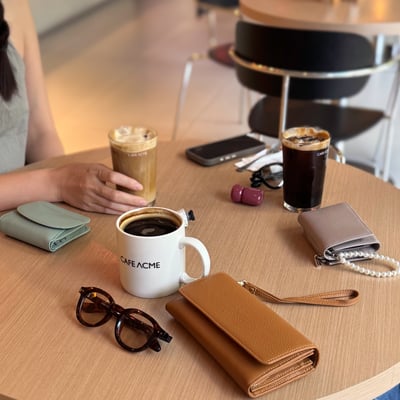 全面收納真皮長夾7