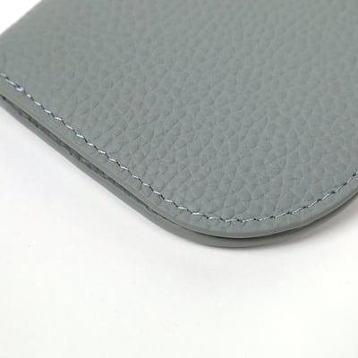 弧形真皮馬卡龍短夾(多色)14