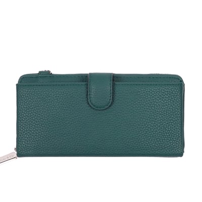 質感頭層牛皮拉鍊長夾(多色)5