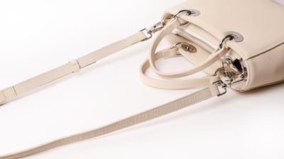 優雅至上真皮素面提/肩包5