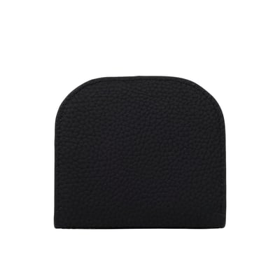 弧形真皮馬卡龍短夾(多色)3