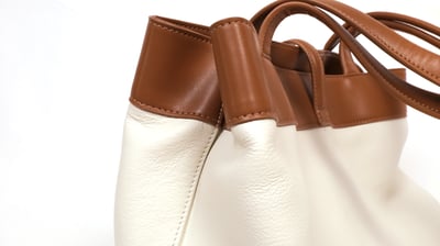 真皮拚色文件提包（多色）4