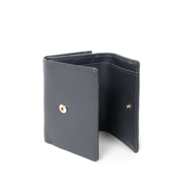 真皮口袋行星三摺短夾-多色6