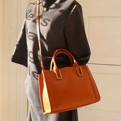 塞維亞晨光真皮提/肩包-雙色6