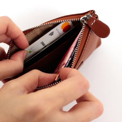 真皮大肚鑰匙零錢萬用包(多色)11