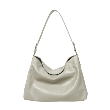 VegTa牛皮空氣雕塑軟包-泥灰3