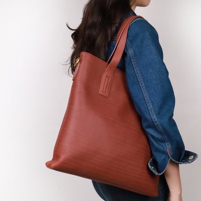 紅色牛皮探險家托特包4